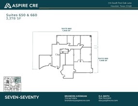 770 S Post Oak Ln, Houston, TX for lease Floor Plan- Image 1 of 2