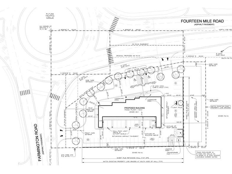 33233 14 Mile Rd, Farmington Hills, MI for lease - Building Photo - Image 1 of 5