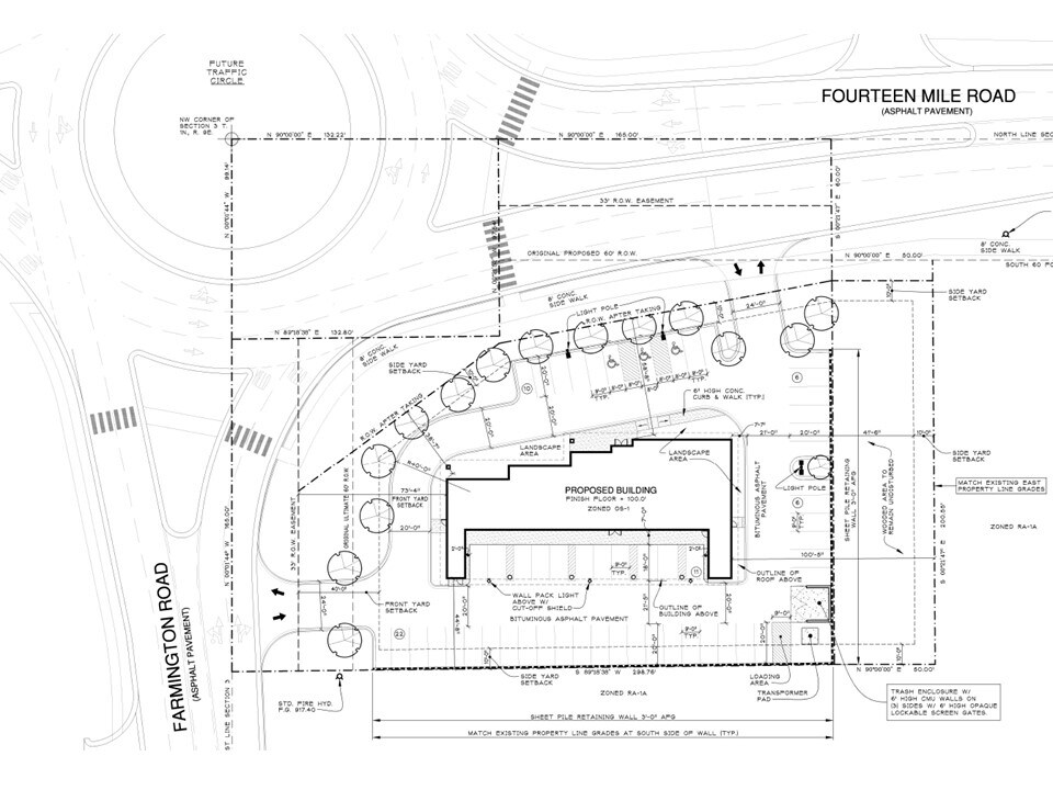33233 14 Mile Rd, Farmington Hills, MI à louer Photo du bâtiment- Image 1 de 6