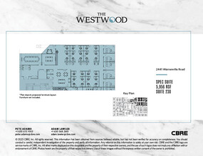 2441 Warrenville Rd, Lisle, IL à louer Plan d  tage- Image 1 de 2