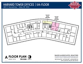 4815 S Harvard Ave, Tulsa, OK à louer Plan d’étage- Image 1 de 1