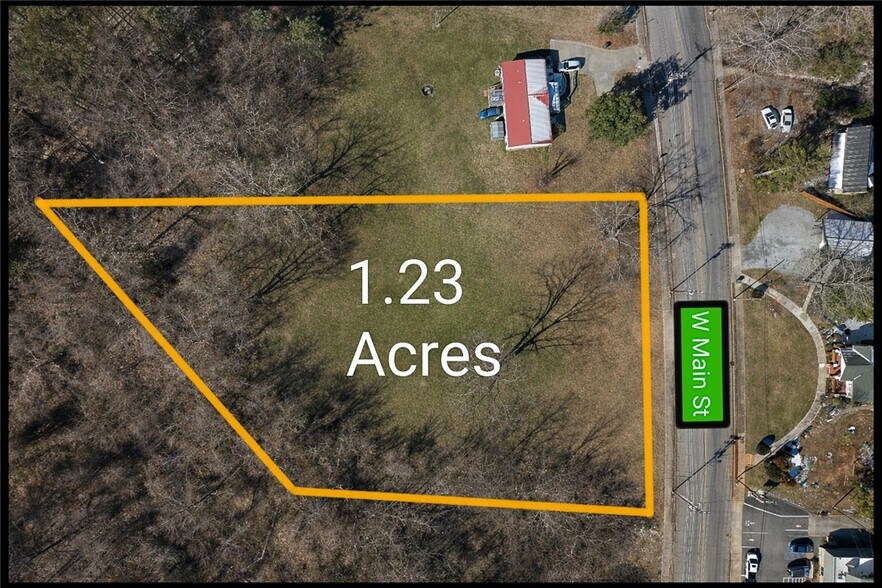 1210 W Main St, West Union, SC à vendre - Aérien - Image 2 de 11
