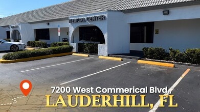 7100 W Commercial Blvd, Lauderhill, FL for lease - Commercial Listing Video 