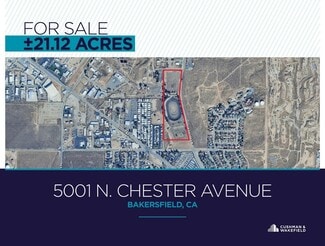 Plus de détails pour 5001 N Chester Ave, Bakersfield, CA - Terrain à vendre