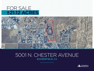 Plus de détails pour 5001 N Chester Ave, Bakersfield, CA - Terrain à vendre