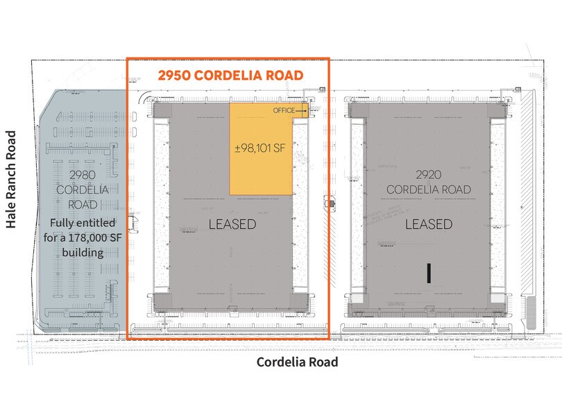2950 Cordelia Rd, Fairfield, CA à louer - Photo du bâtiment - Image 2 de 3