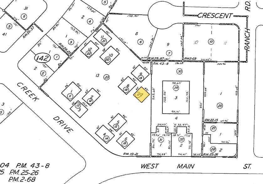 2908 W Main St, Visalia, CA à louer - Plan cadastral - Image 2 de 5