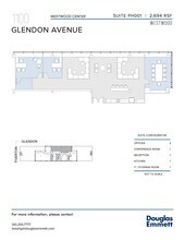1100 Glendon Ave, Los Angeles, CA for lease Floor Plan- Image 1 of 1
