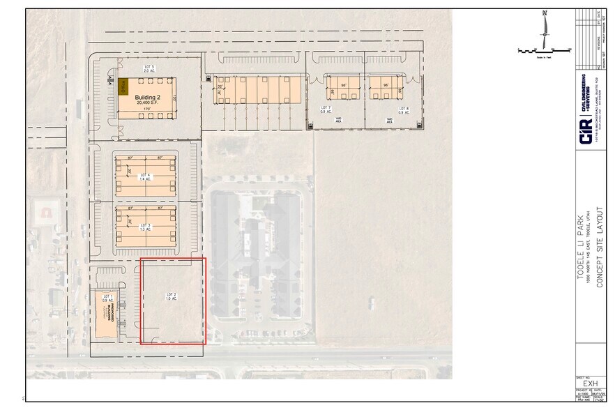 180 E 1000 N, Tooele, UT for sale - Site Plan - Image 3 of 4