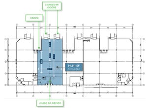 2580 Diehl Rd, Aurora, IL for lease Floor Plan- Image 1 of 1