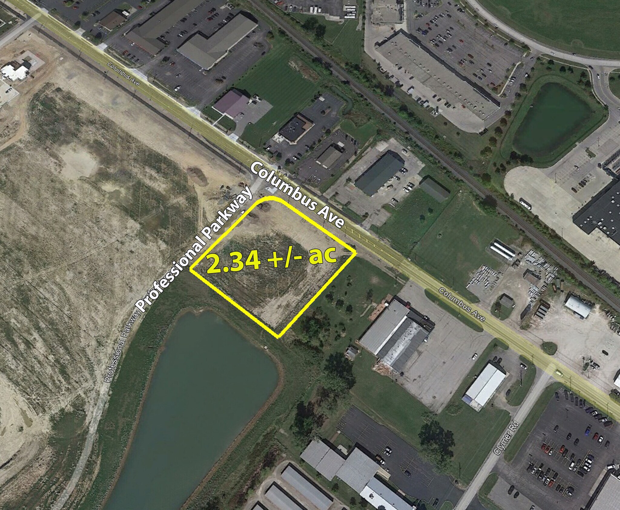 0 Columbus Ave, Marysville, OH à vendre Aérien- Image 1 de 3