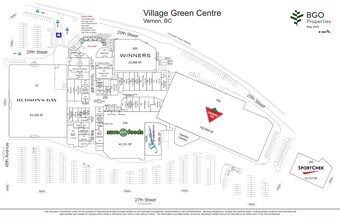 4900 27th St, Vernon, BC à louer Plan d’étage- Image 1 de 1