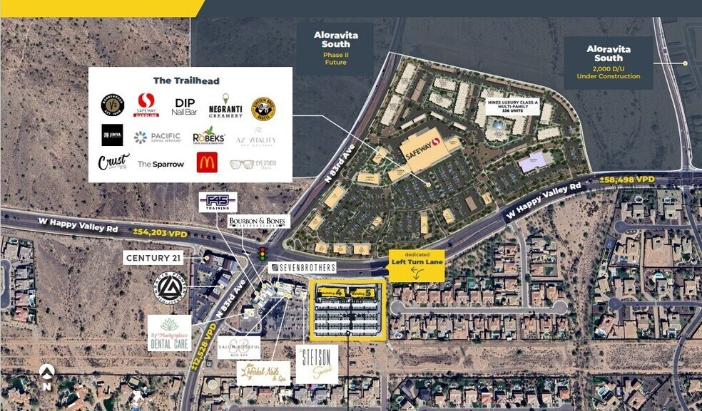 SEC 83rd and Happy Valley ave, Peoria, AZ for lease - Building Photo - Image 2 of 3