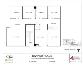 12770 Coit Rd, Dallas, TX à louer Plan de site- Image 2 de 2