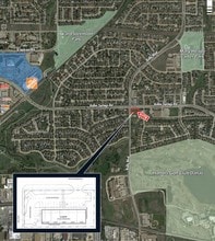 Keller Springs Rd & Kelly Blvd, Carrollton, TX - Aerial  map view - Image1