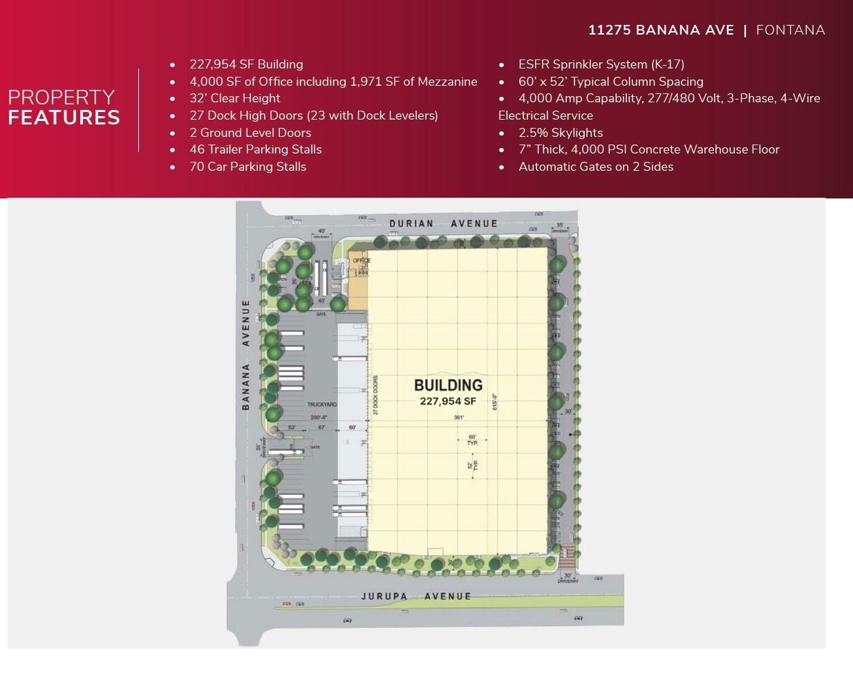 11275 Banana Ave, Fontana, CA for lease Floor Plan- Image 1 of 1