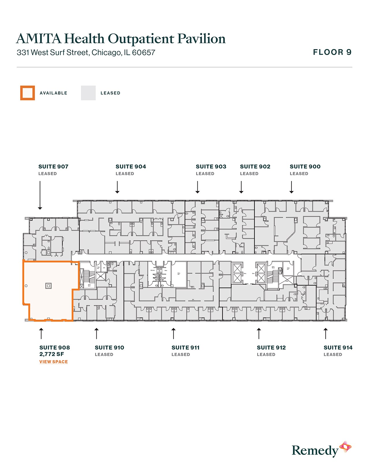 331 W Surf St, Chicago, IL à louer Plan d’étage- Image 1 de 4