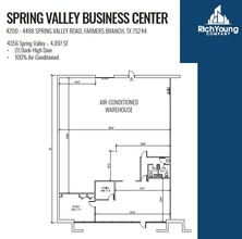 4440-4460 Spring Valley Rd, Dallas, TX for lease Floor Plan- Image 1 of 1