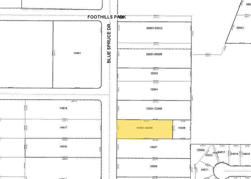 1312 Blue Spruce Dr, Fort Collins, CO à louer - Plan cadastral - Image 3 de 7