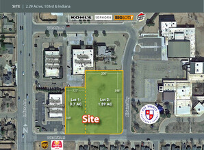 3300 103rd St, Lubbock, TX - Aérien  Vue de la carte