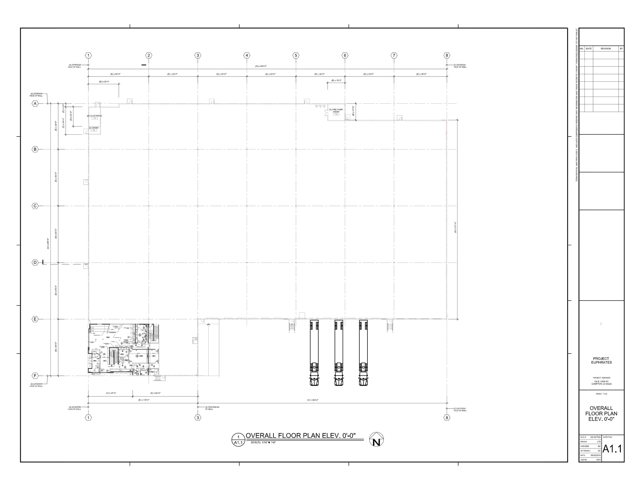 126 E Oris St, Compton, CA for lease Site Plan- Image 1 of 1