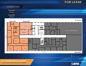 444 W Osborn Rd, Phoenix, AZ for lease Floor Plan- Image 1 of 1