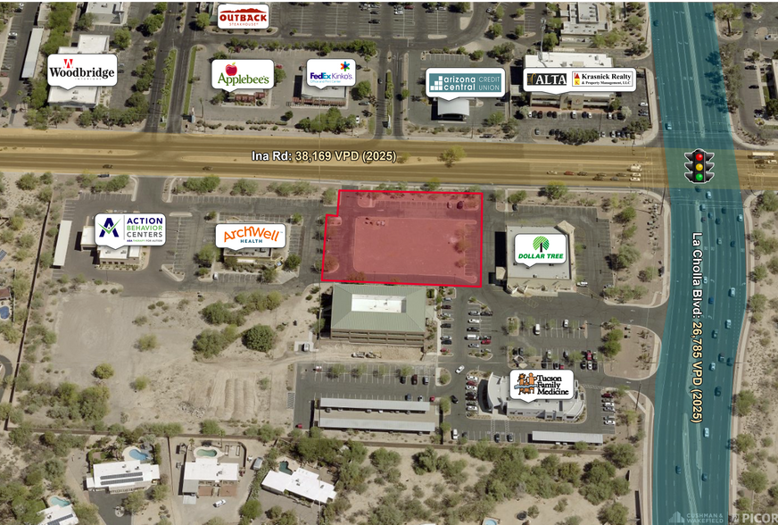 2225 W Ina Rd, Tucson, AZ à louer - Photo du bâtiment - Image 1 de 7