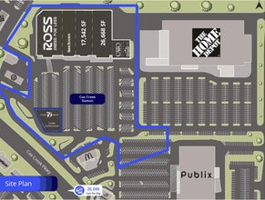 308-356 Cox Creek Pky, Florence, AL for lease Site Plan- Image 2 of 2
