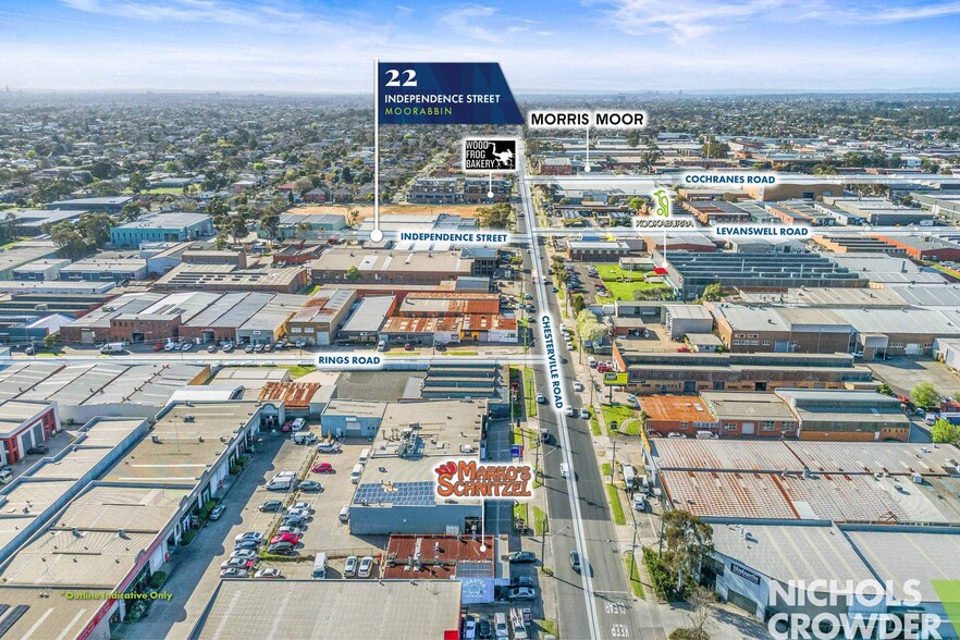18-22 Independence St, Moorabbin à vendre - Aérien - Image 3 de 4