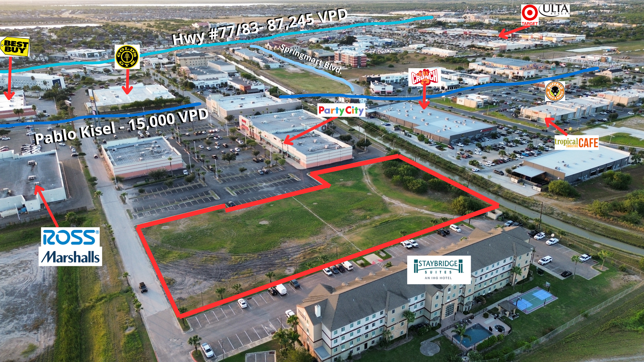 Pablo Kisel Blvd, Brownsville, TX for sale Building Photo- Image 1 of 7