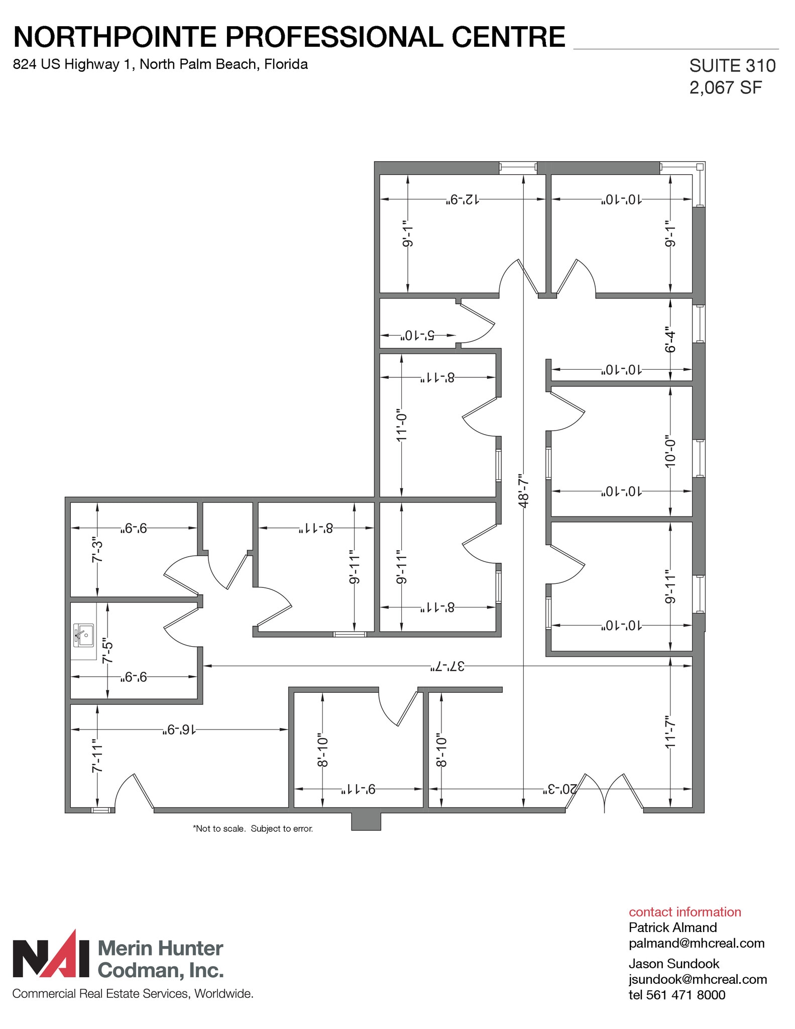 824 US Highway 1, North Palm Beach, FL for lease Floor Plan- Image 1 of 6