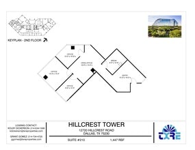 12720 Hillcrest Rd, Dallas, TX for lease Floor Plan- Image 1 of 1