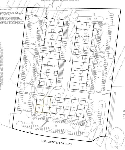 35326-35402 Center St, Snoqualmie, WA for sale - Plat Map - Image 2 of 5