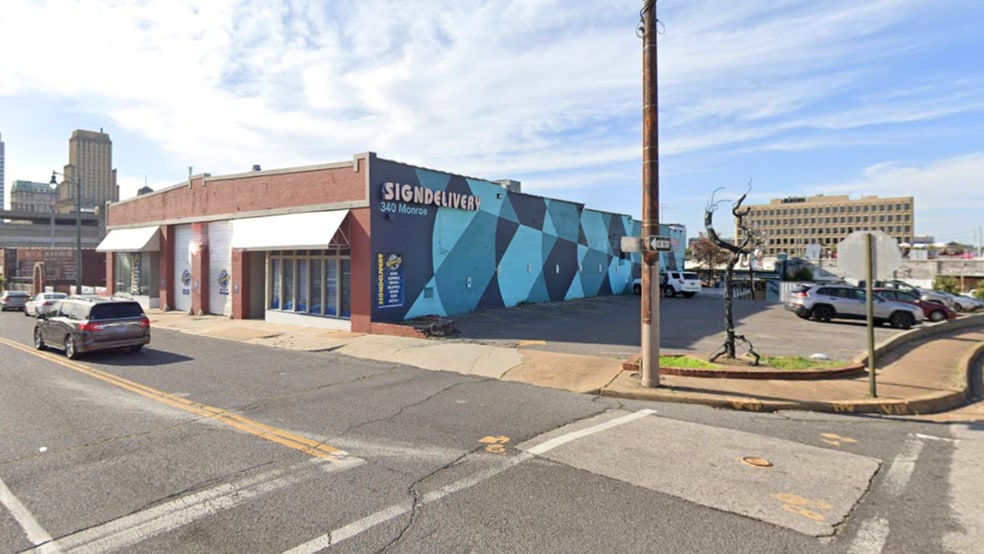 336-340 Monroe Ave, Memphis, TN for lease - Building Photo - Image 1 of 1