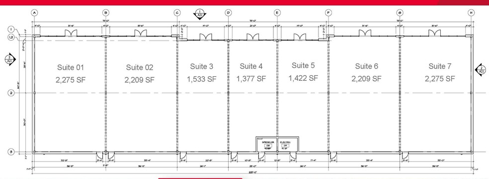 705 Centre of New England Blvd, West Greenwich, RI à louer - Plan d  tage - Image 2 de 3