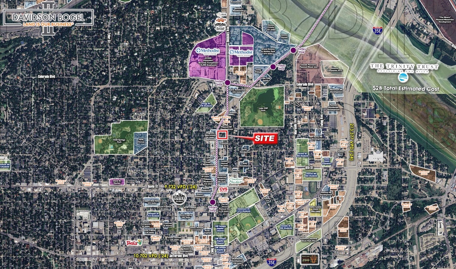 Dallas - NEC - N. Zang Blvd. & W. 6th St., Dallas, TX for sale Primary Photo- Image 1 of 2