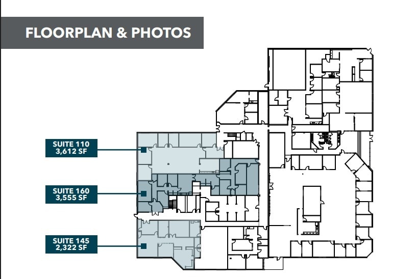 14665 Midway Rd, Addison, TX à louer Plan d’étage- Image 1 de 1