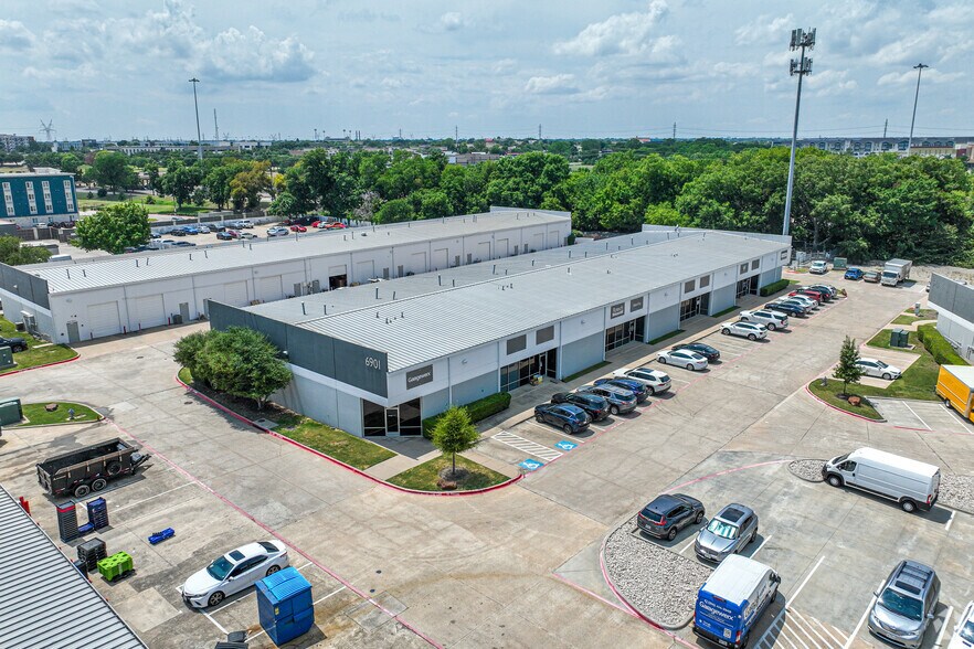 6901 K Ave, Plano, TX à louer - Aérien - Image 2 de 3