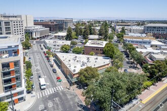208-220 Marshall St, Redwood City, CA - Aerial map view