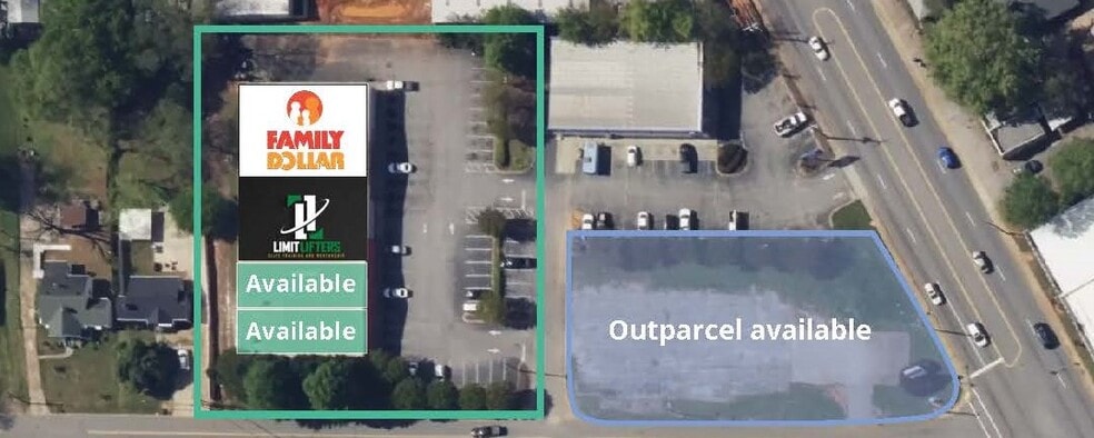 1016 Laurens Rd, Greenville, SC à louer - Photo du bâtiment - Image 2 de 4