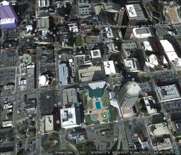 131 W Fourth St, Winston-Salem, NC - aerial  map view