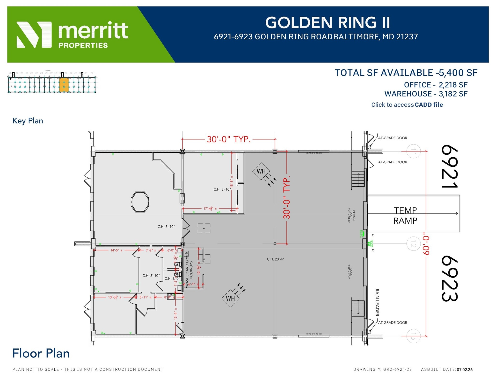 6935-6967 Golden Ring Rd, Rosedale, MD for lease Floor Plan- Image 1 of 1
