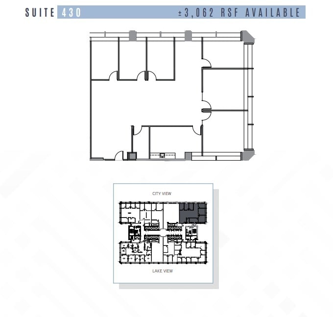 1 Kaiser Plz, Oakland, CA à louer Plan d’étage- Image 1 de 1