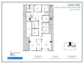 3900 Junius St, Dallas, TX for lease Floor Plan- Image 1 of 1
