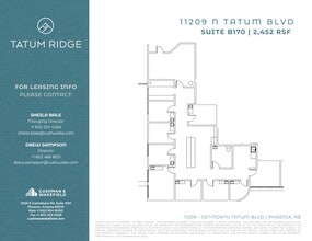 11209 N Tatum Blvd, Phoenix, AZ for lease Site Plan- Image 1 of 1