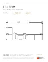 3550 N Central Ave, Phoenix, AZ à louer Plan d’étage- Image 1 de 1