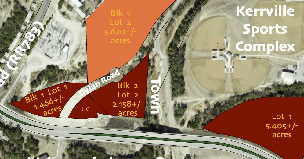 Dylan Road, Kerrville, TX for sale Aerial- Image 1 of 3