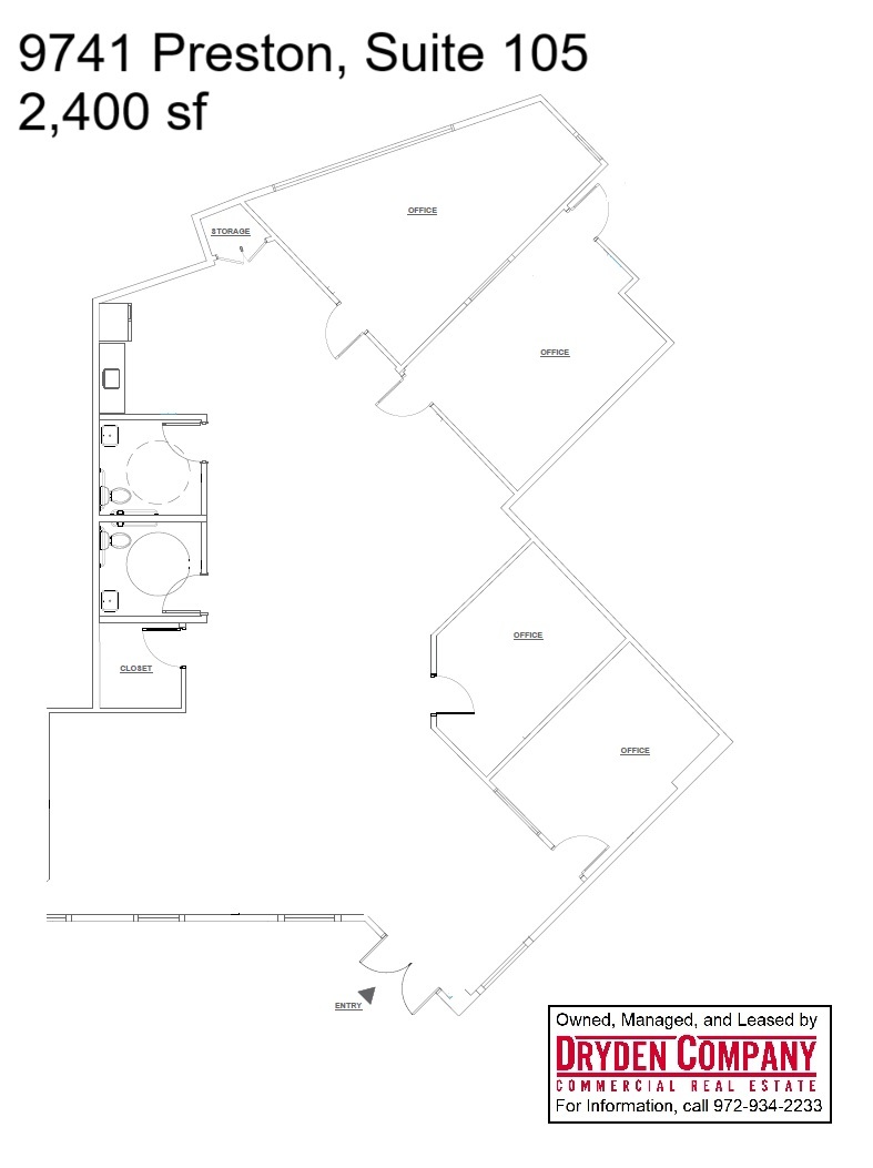 9741 Preston Rd, Frisco, TX à louer Plan d  tage- Image 1 de 1