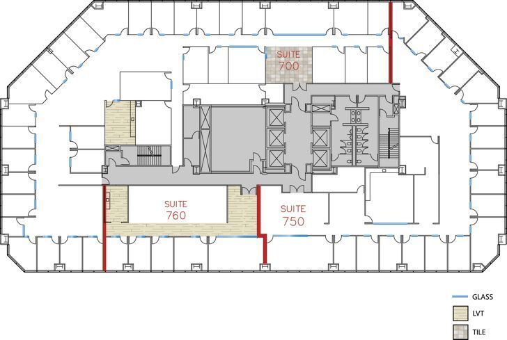 18100 Von Karman Ave, Irvine, CA à louer Plan d  tage- Image 1 de 1