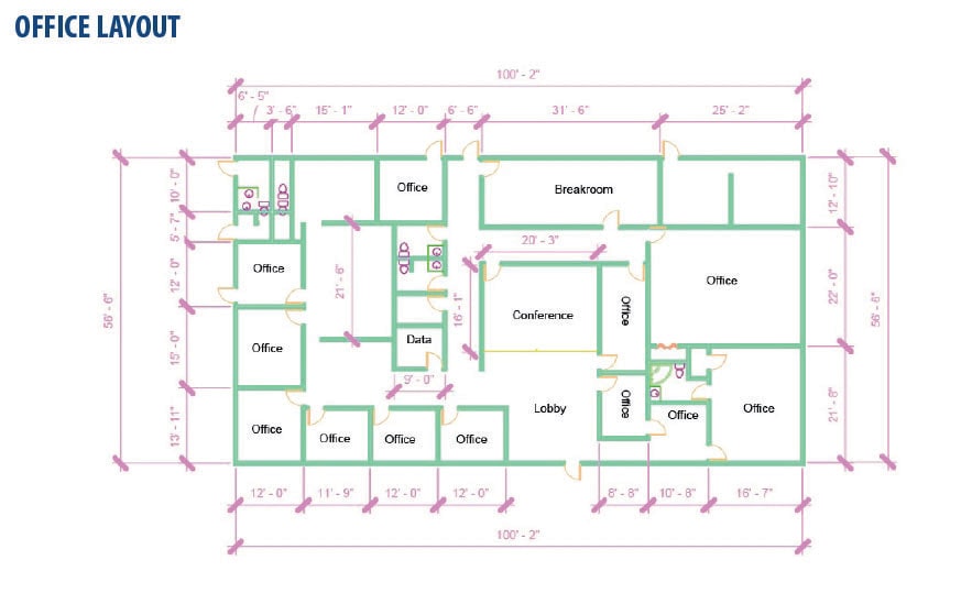 728 111th St, Arlington, TX for lease Floor Plan- Image 1 of 1